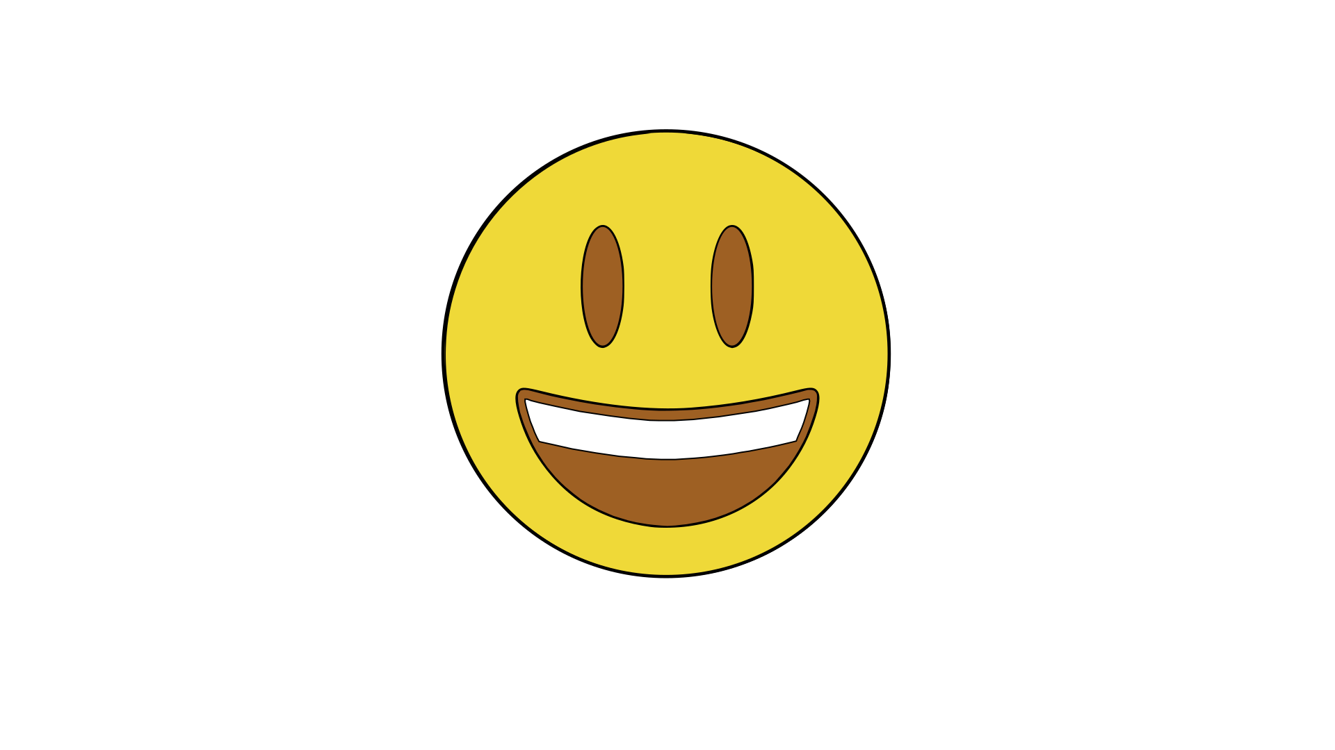 glücklicher Emoji